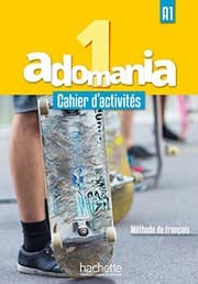 Tapa de Adomania 1  cahier d'activites