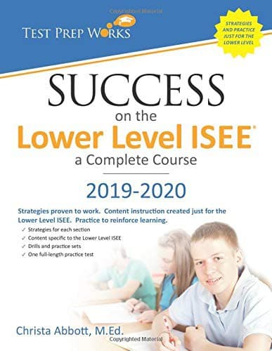 Tapa de Success on the Lower Level ISEE - A Complete Course