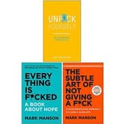 Tapa de Everything Is Fcked [Hardcover], The Subtle Art of Not Giving a Fck [Hardcover], Unfck Yourself 3 Books Collection Set