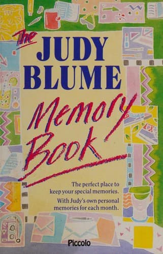 Tapa de The Judy Blume memory book