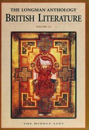 Tapa de The Longman Anthology of British Literature - Volume 1A - The Middle Ages