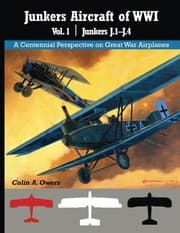 Tapa de Junkers Airplanes of WWI : Volume 1