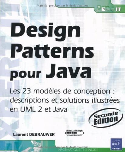 Tapa de Design Patterns pour Java - Les 23 modèles de conception