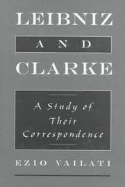Tapa de Leibniz & Clarke