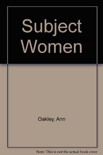 Tapa de Subject Women