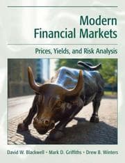 Tapa de Modern financial markets