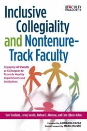 Tapa de Inclusive Collegiality and Non-Tenure Track Faculty