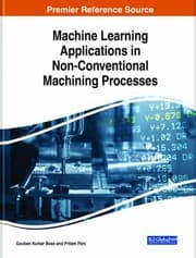 Tapa de Machine Learning Applications in Non-Conventional Machining Processes