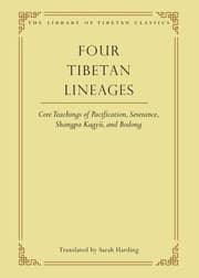 Tapa de Four Tibetan Lineages