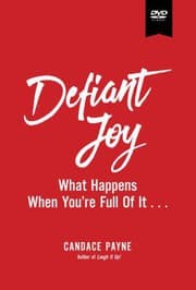 Tapa de Defiant Joy Study Guide with DVD