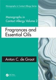 Tapa de Monographs in Contact Allergy