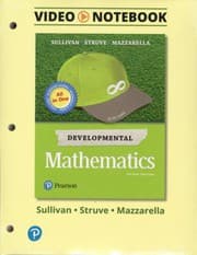 Tapa de Video Notebook for Developmental Mathematics
