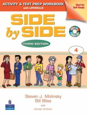 Tapa de Side by Side Level 4 Activity & Test Prep Workbook