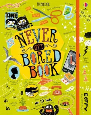 Tapa de Never Get Bored Book