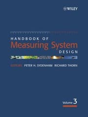 Tapa de Handbook of Measuring System Design