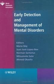 Tapa de Early detection and management of mental disorders