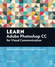 Tapa de Learn Adobe Photoshop CC for Visual Communication