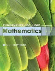 Tapa de Fundamental college mathematics