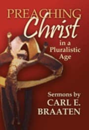Tapa de Preaching Christ in a pluralistic age