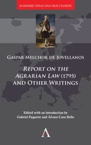 Tapa de 'Report on the Agrarian Law' (1795) and Other Writings