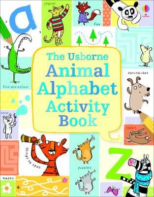 Tapa de Animal Alphabet Activity Book