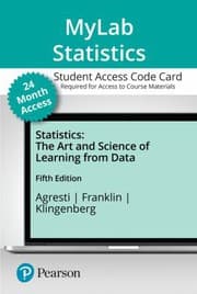 Tapa de MyLab Statistics with Pearson EText -- Standalone Access Card -- for Statistics