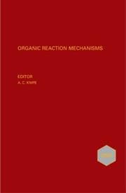Tapa de Organic Reaction Mechanisms, 2003 (Organic Reaction Mechanisms Series)