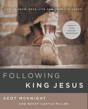 Tapa de Following King Jesus Workbook