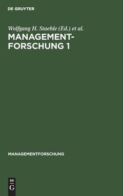Tapa de Managementforschung 1 : [Thema