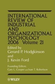 Tapa de International Review of Industrial and Organizational Psychology 2006