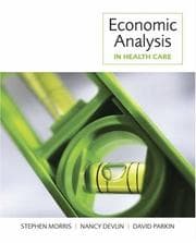 Tapa de Economic analysis in health care