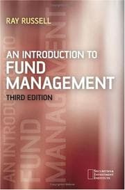 Tapa de An Introduction to Fund Management (Securities Institute)