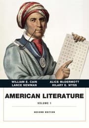Tapa de American Literature, Volume I
