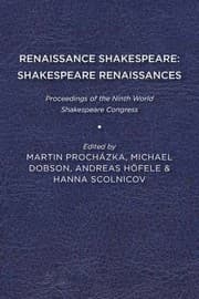 Tapa de Renaissance Shakespeare/Shakespeare Renaissances