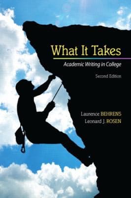 Tapa de What it takes