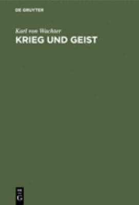 Tapa de Krieg und Geist