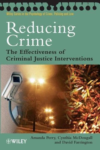 Tapa de Reducing Crime