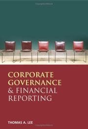 Tapa de Financial Reporting and Corporate Governance