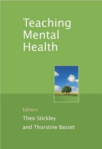 Tapa de Teaching Mental Health