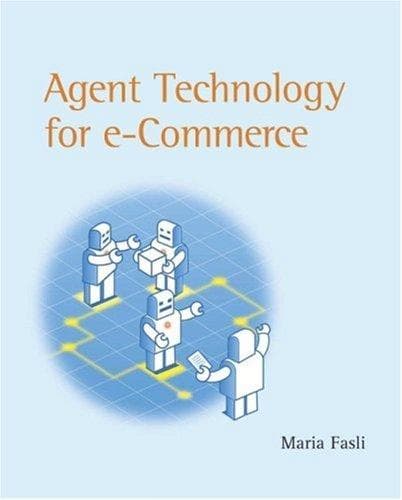 Tapa de Agent Technology For E-Commerce