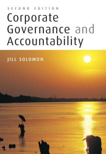 Tapa de Corporate Governance and Accountability