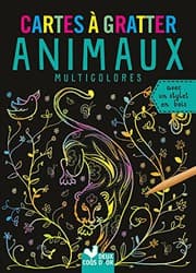 Tapa de Cartes à gratter - Animaux