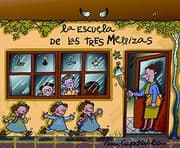 Tapa de La escuela de Las Tres Mellizas