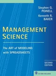 Tapa de Management science