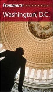Tapa de Frommer's Portable Washington, D.C. (Frommer's Portable)