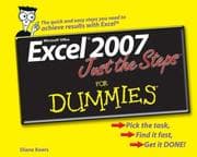 Tapa de Excel 2007 Just the Steps For Dummies (For Dummies (Computer/Tech))