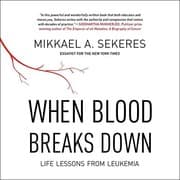 Tapa de When Blood Breaks Down Lib/E