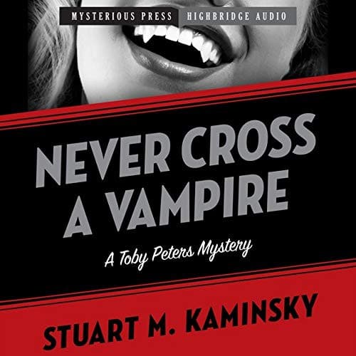 Tapa de Never Cross a Vampire Lib/E