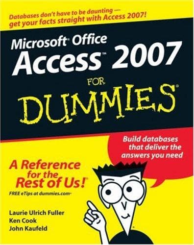 Tapa de Access 2007 For Dummies