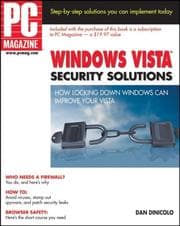Tapa de PC Magazine Windows Vista Security Solutions (PC Magazine)